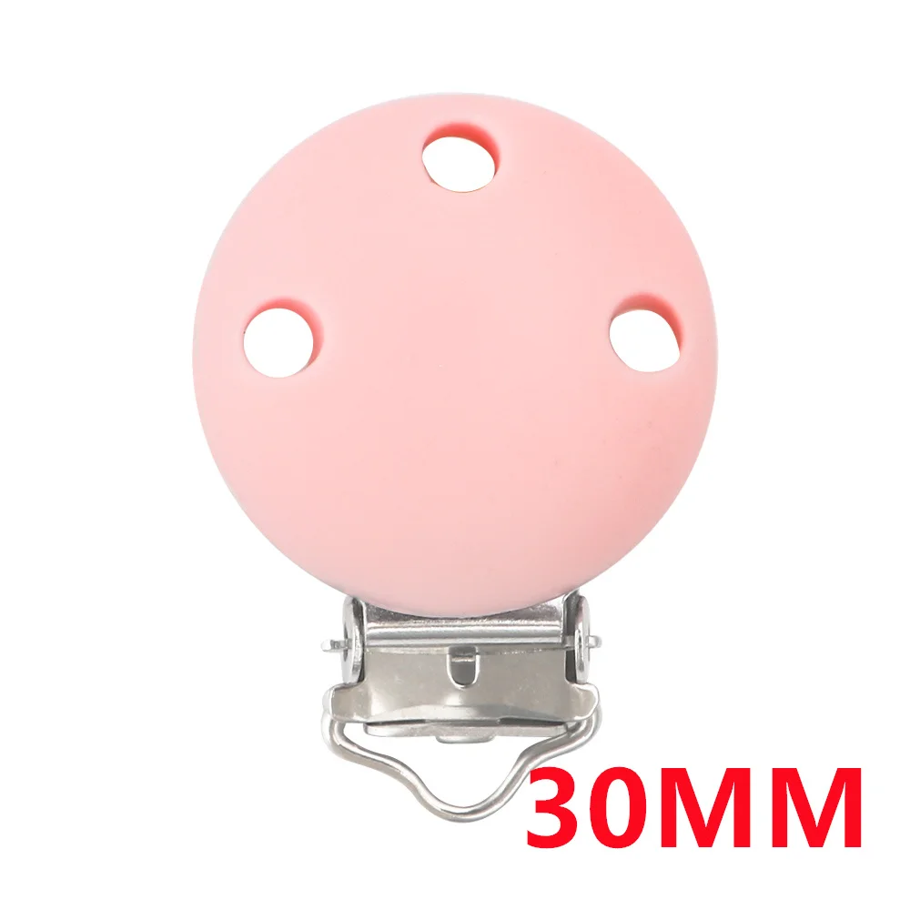 Kovict Nieuwe 10-100 stuks 30/35mm Ronde Vorm Siliconen Clips DIY Tas Hoed Keten Sleutelhanger houder Klemmen Sieraden Handgemaakte Accessoires