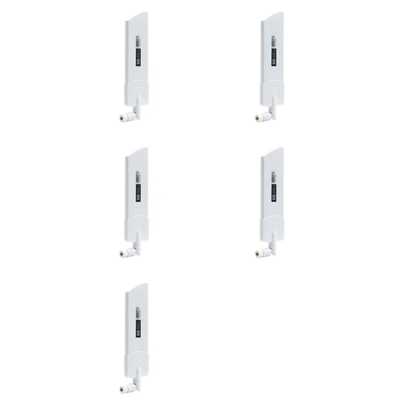 

A99E-5PCS 5G/3G/4G/GSM полнодиапазонный клей-карандаш Omni беспроводной смарт-метр модуль маршрутизатора усиление 40Dbi антенна, белый SMA штекер