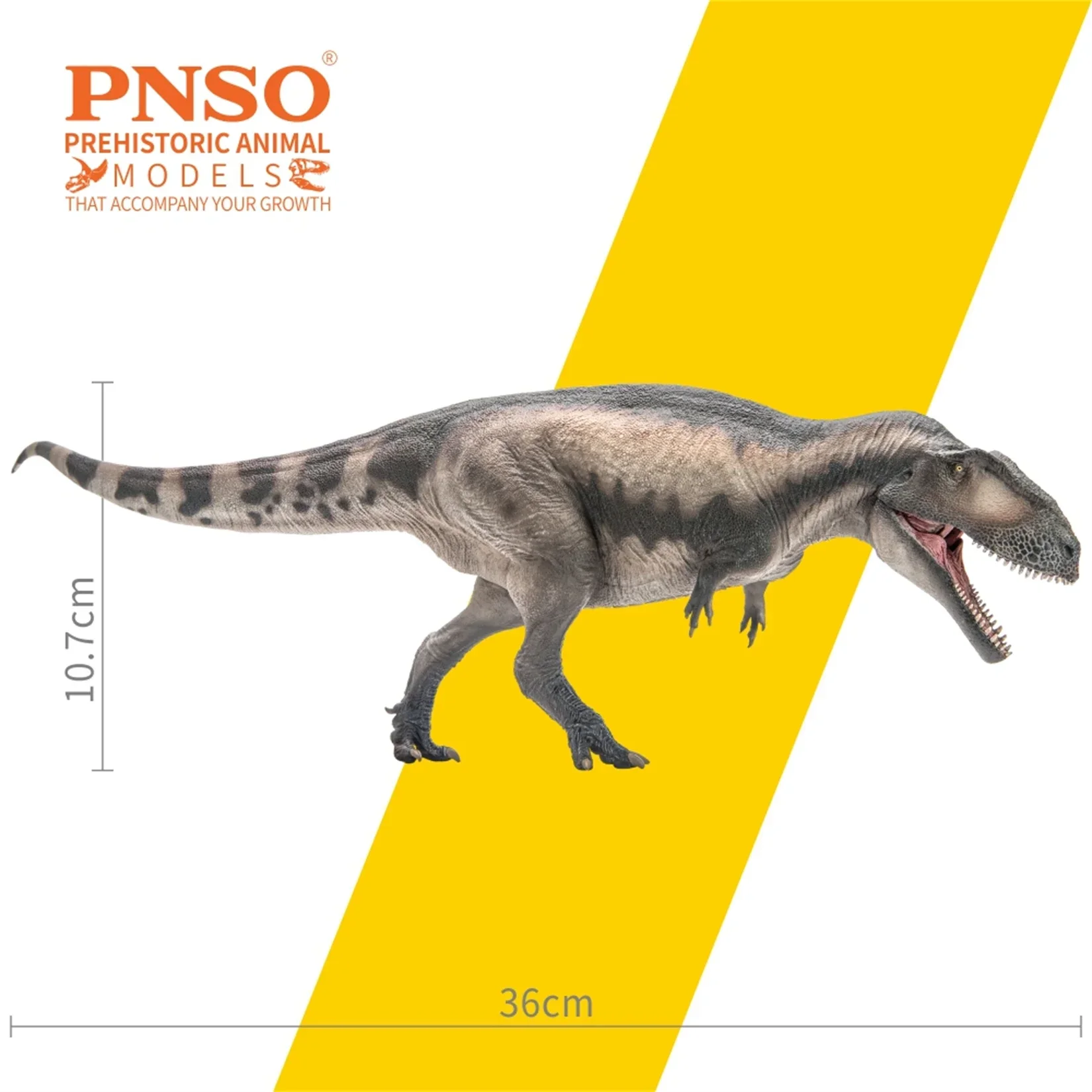 PNSO 68 Mila The Mapusaurus Model Prehistoric Animal Carcharodontosaurus Dinosaur Collector Realistic Decor Kids Educational Toy