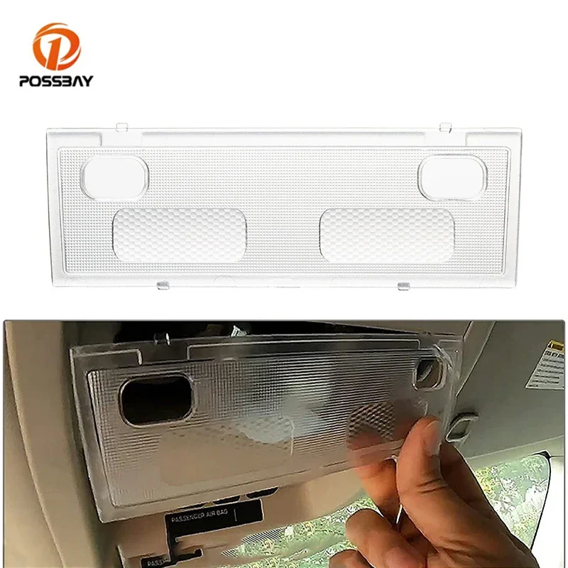 Car Indoor Dome Light Cover Transparent Caps 15911049 for Chevrolet Silverado 2500 HD 2007 2008 2009 2010 2011 2012 2013 2014