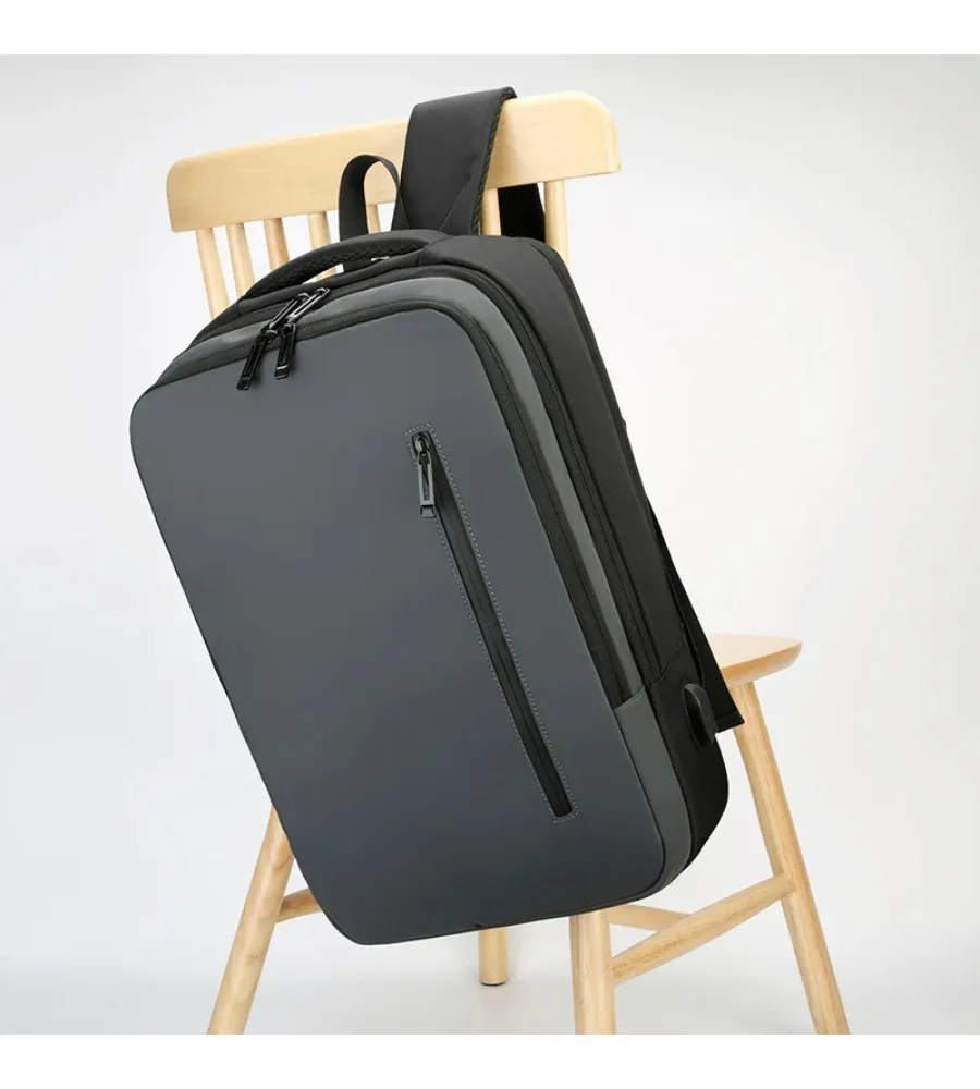 Urban Commuter Laptop Backpack Sleek Structured Bag for Work Travel and Daily Use