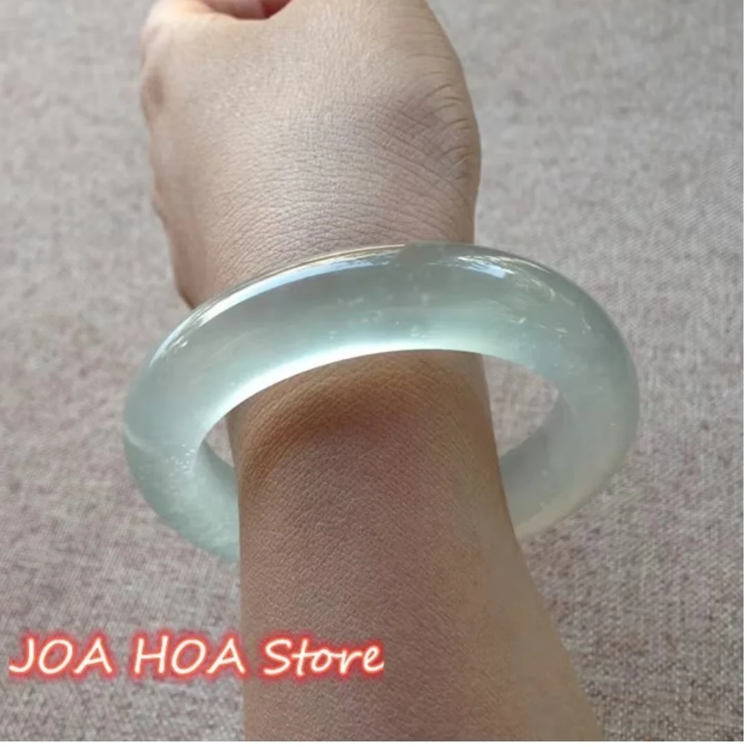 جديد الطبيعية الجليد البذور اليشم الإسورة الجاديت سوار Handring غرامة مجوهرات اكسسوارات