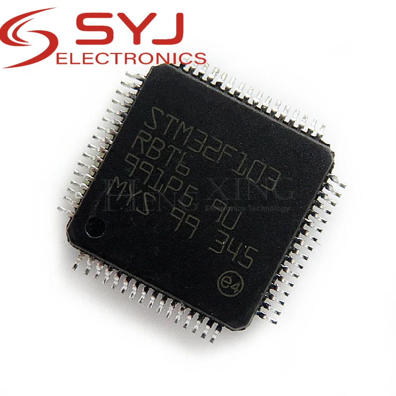 

5 шт./лот STM32F103RBT6 STM32F103 QFP-64 в наличии