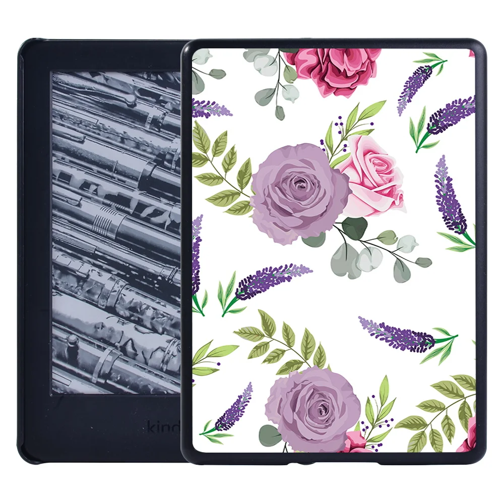Ударопрочный Портативный чехол с цветочным принтом для планшетов Amazon Paperwhite 4 /Kindle 10th /Kindle 8th Gen /Paperwhite1 2 3