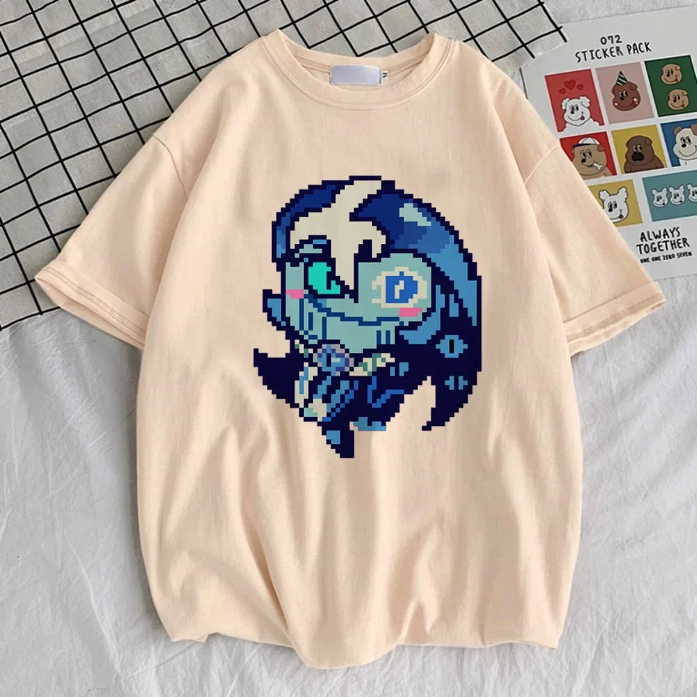 Shadow Milk Cookie Top Tees Teen Punk Streetwear Vintage Hip Hop Tshirt Breathable Digital Kawaii Psychedelic Graphic 2000s