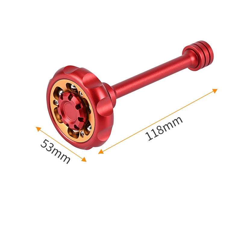 جديد EDC طاحونة الإصبع الصولجان المنزلق لعبة الإصبع تخفيض الدوران المعادن المنزلق إصبع دفع الدورية عملة الضغط #6