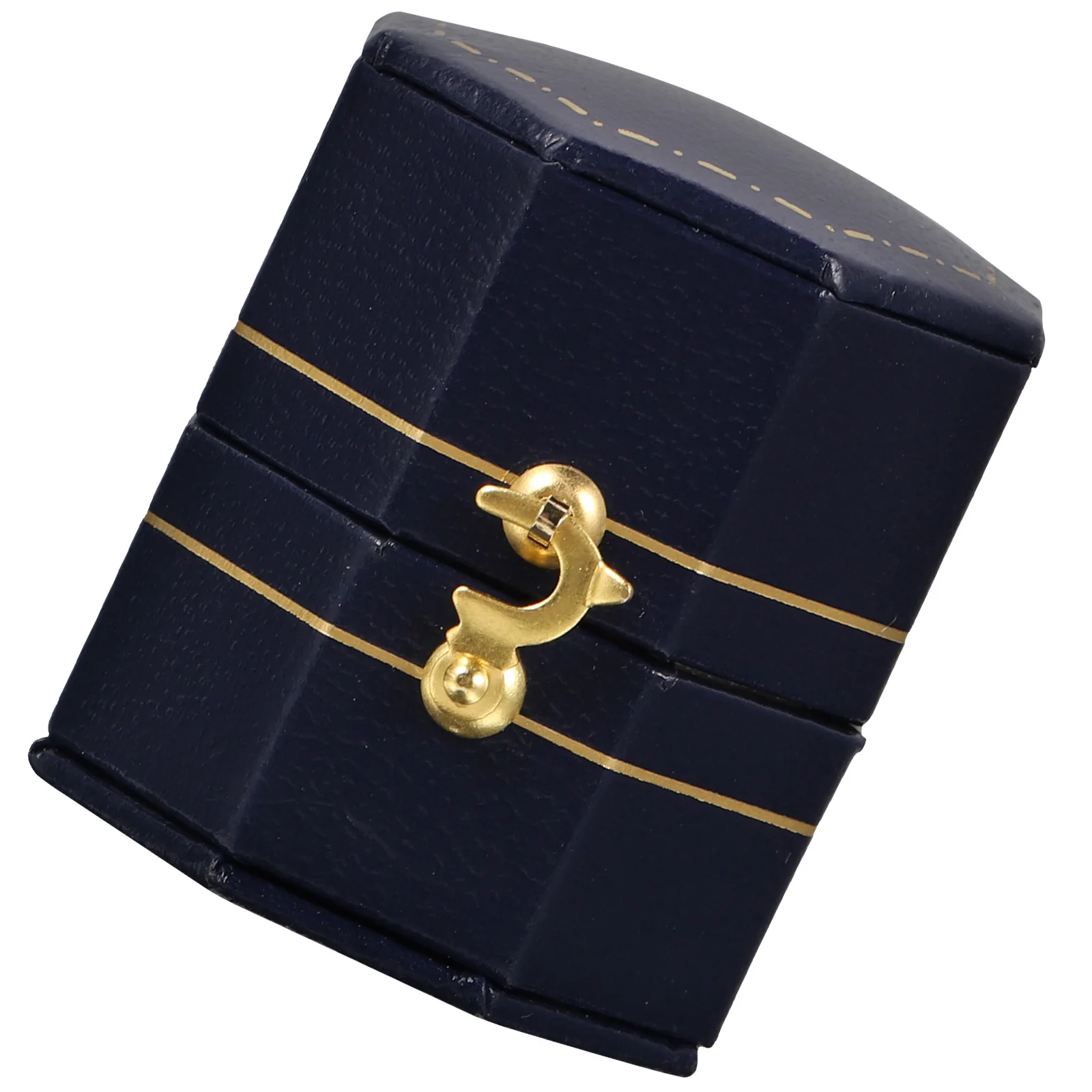 

Octagonal Ring Box Small Portable Jewelry Organizer For Rings Engagement Boxes Holder Storage Case Romantic Gifts Wedding