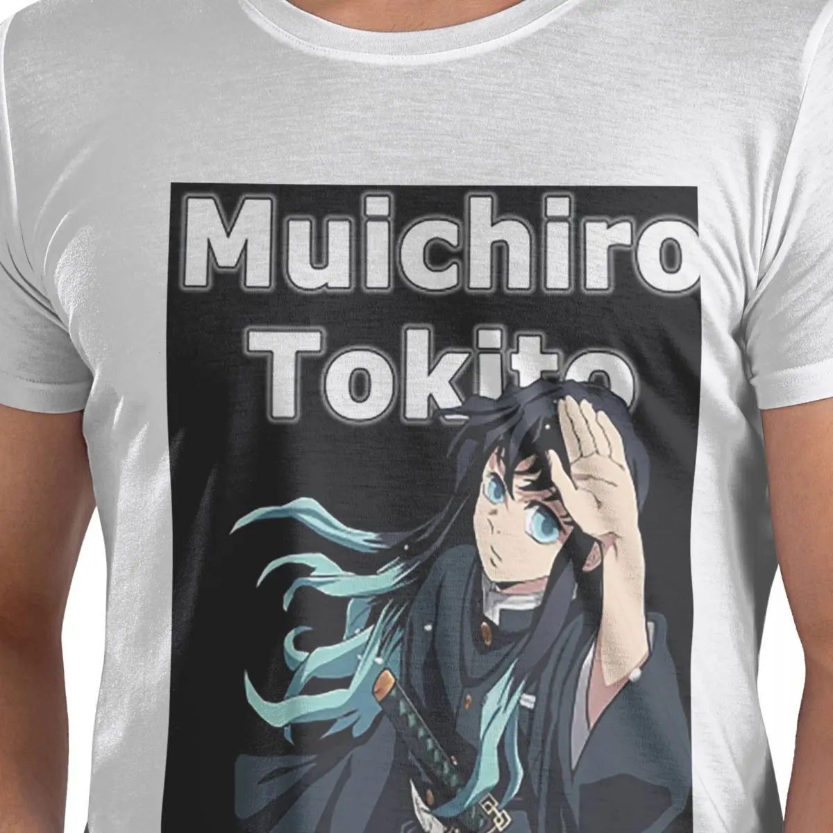 

Мужская классическая футболка Muichiro Art из 100% хлопка, мужские классические футболки с круглым вырезом и коротким рукавом, S-6XL