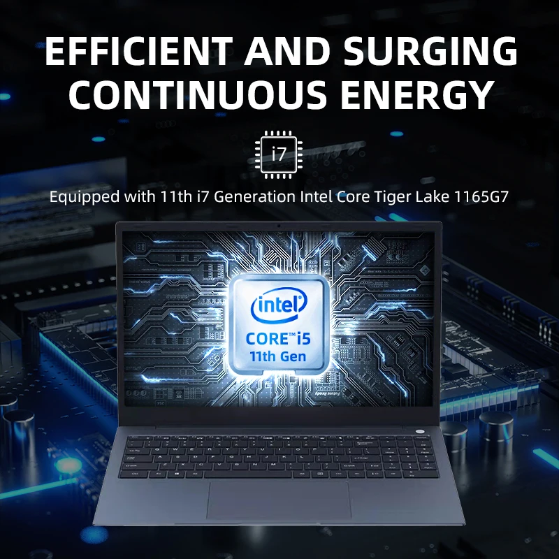 Computador portátil do escritório, pro portátil de Windows 10, processador de Intel Core i7-1165G7, 16G RAM, 256GB, 512GB, SSD 1TB