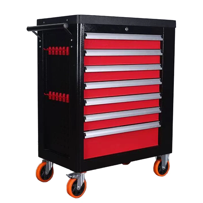 Auto Repair Tray Mechanics Workshop Trolley Roller Tools Set Rolling Cabinet Tool Kit for Vehicle Use