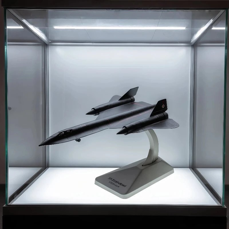 

Модель военного разведывательного самолета SR-71 Blackbird 1:200 из сплава, готовая настольная коллекционная фигурка, подарок для коллекционеров