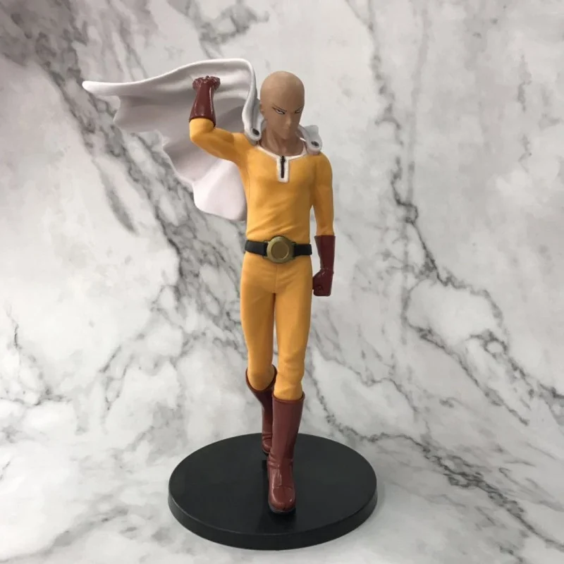 

One-Punch Man II Сайтама Сенsei Battle Pose Призовая фигурка Аниме Продукт Красивая статуя Модель Украшение рабочего стола Игрушка для мальчика в подарок