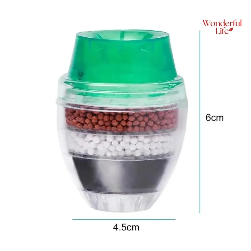 1Pcs Water Clean Purifier Filter Activated Carbon water Purifier Filtration Kitchen Faucet Tap Water Purifier Home Accessories