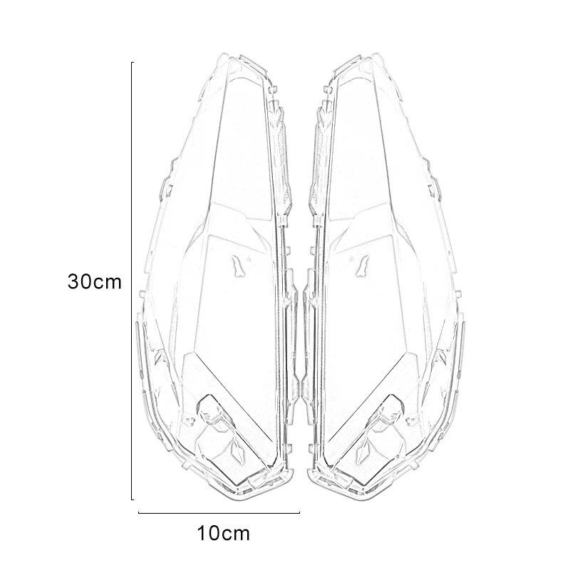 Motorcycle Accessories for Yamaha Xmax300 Xmax 300 X-MAX300 2023-2024 Modified Rear Brake Light Protective Cover ABS Housing Cap