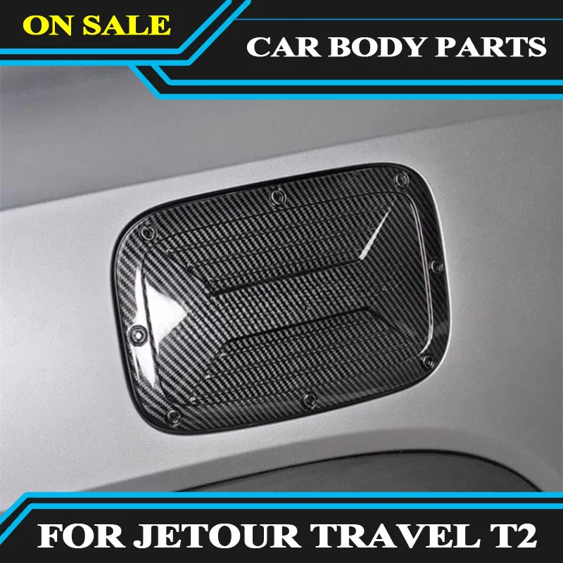 fit for Chery JETOUR Traveler car fuel tank cap outer cover sticker, fuel tank cap outer shell protective cover