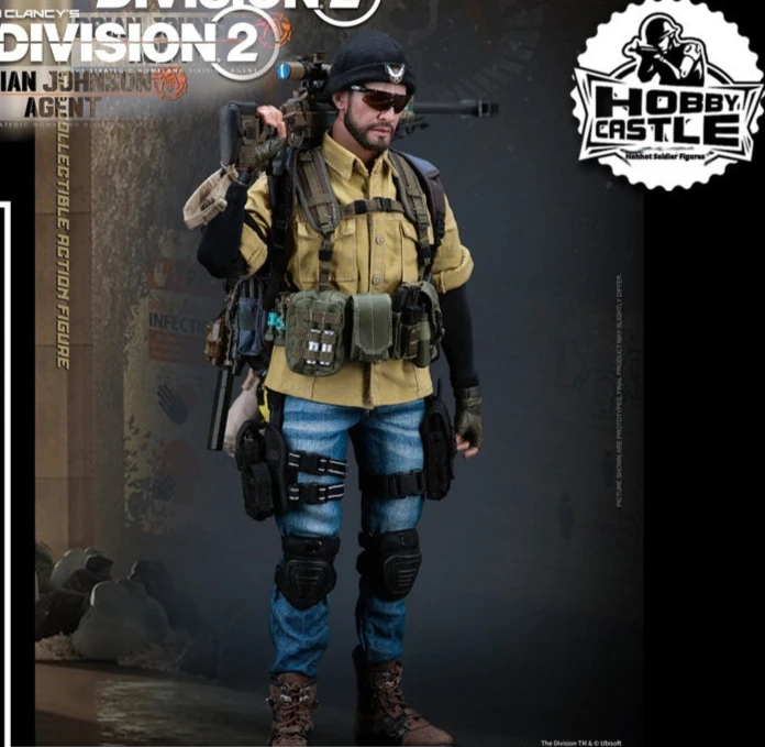 

Коллекционная фигурка Soldier Story SSG-005 в масштабе 1/6: Агент Брайан Джонсон из Tom Clancy's The Division 2 (Hobby Castle)
