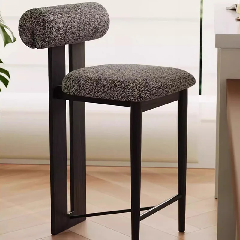 

Bedroom Counter Barstools Accent Modern With Back Balcony Comfortable Bar Chairs Make Up Hairdressing Cadeira Salon Furniture