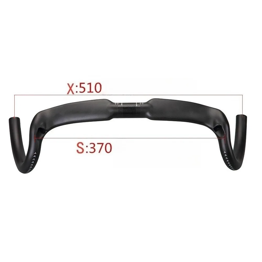 Vollcarbon-Rennradlenker, 30 ° Biegbarer Lenker, Aero Breaking Wind Drop Bar, Vollständig Intern Verlegte Fahrradlenker Fahrradteile – Detail 5