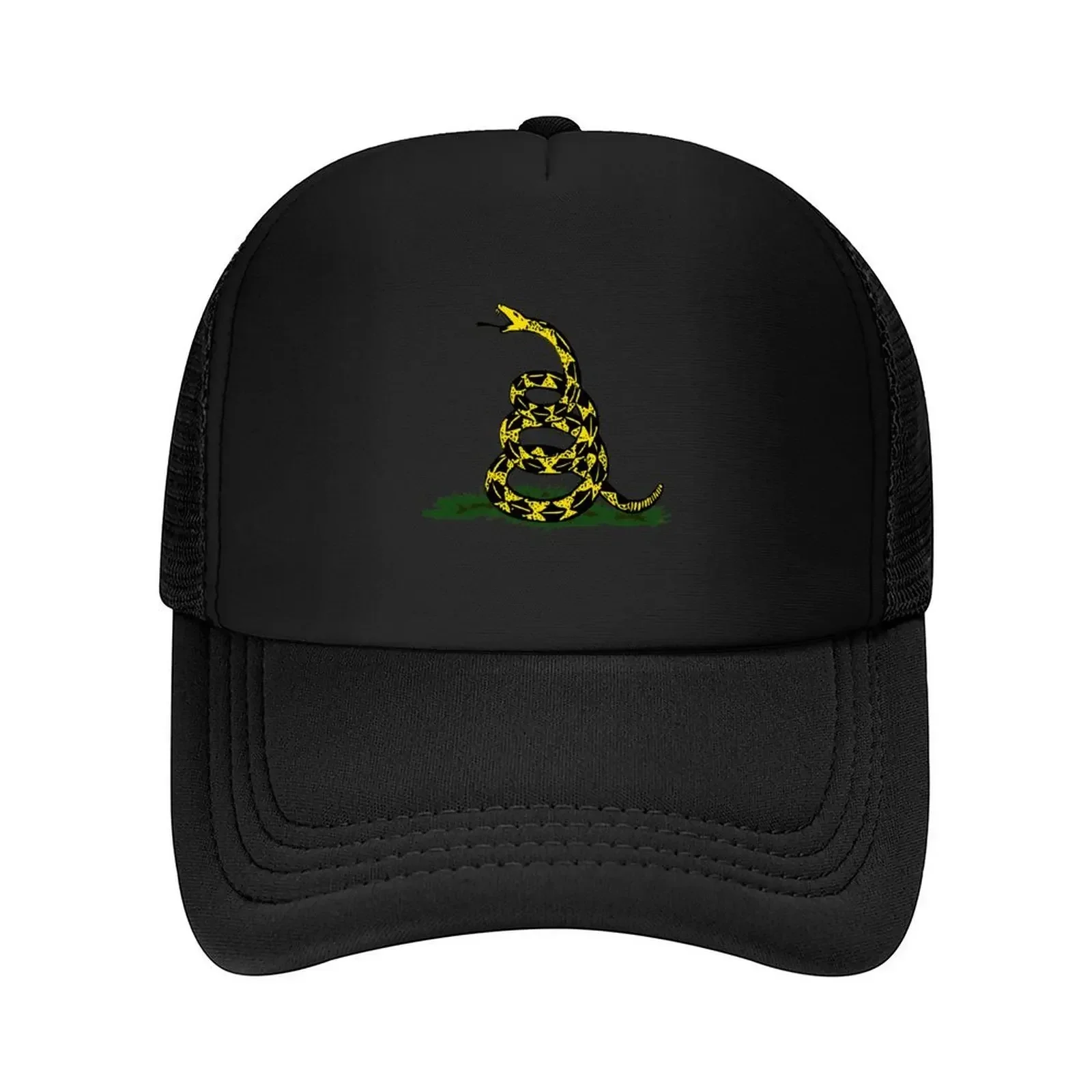 New Gadsden Snake Baseball Cap Golf Wear Men's Big Size Hat Beach Bag Luxury Brand Boy Women's