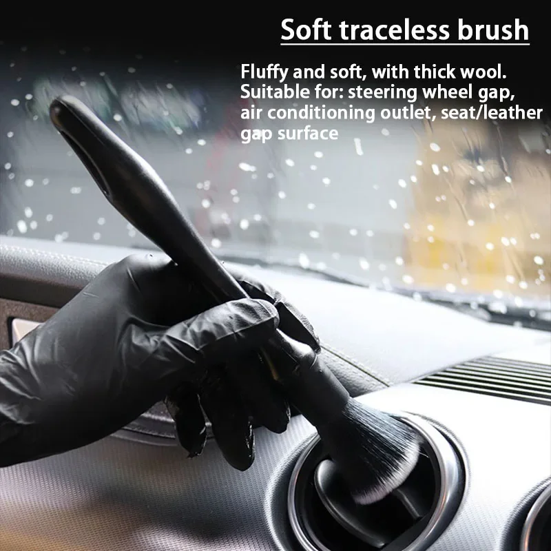 LULECI Detailing Brush Set Car Brushes Car Detailing Brush For Auto Cleaning Dashboard Air Outlet Wheel Wash Maintenance Tool