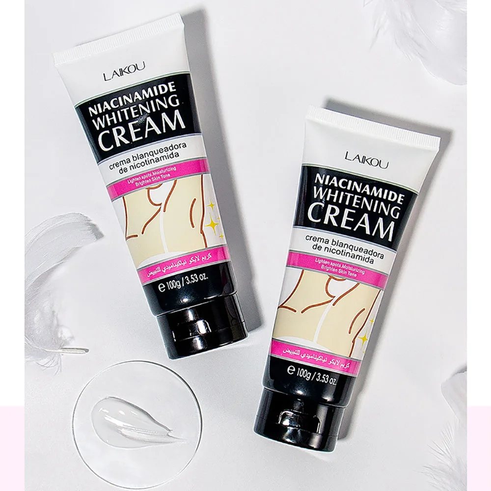 

LAIKOU Nicotinamide Cream 100g Lazy Moisturizer naturally brightens the makeup feeling of moisturizing pseudo-cosmetics