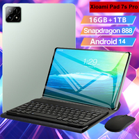 NEW Xioami Original Pad 7s Pro Tablet WIFI HD 11'' Android 14 Tab 5G Dual SIM 20000mAh Screen Children's Tablets Kids Tablet PC