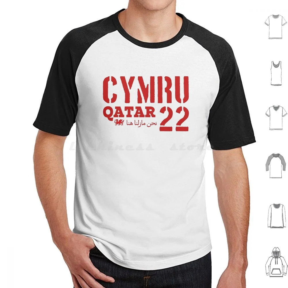 Cymru , , Wales , Yma O Hyd , Red Wall T Shirt Big Size 100% Cotton Cymru Yma O Hyd Cymru Wales Wales 2022 Wales Yma O Hyd Red