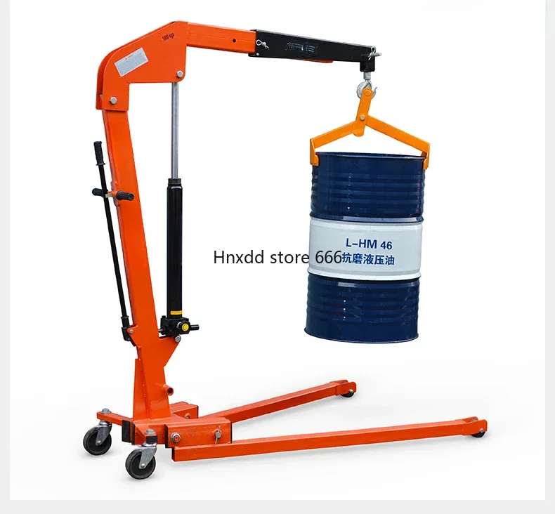 European heavy duty single arm crane mobile small folding crane