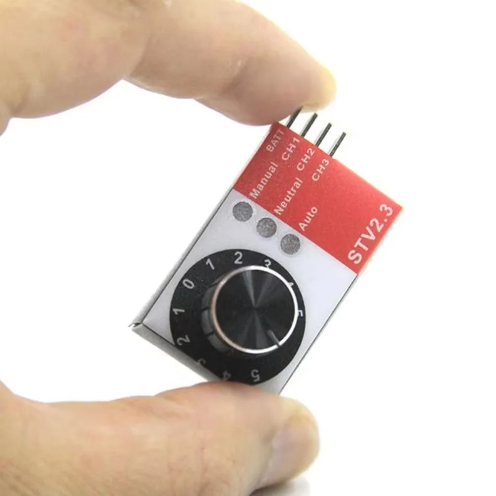 원격 제어 항공기 전자 속도 제어를 위한 업데이트된 서보 테스터 서버