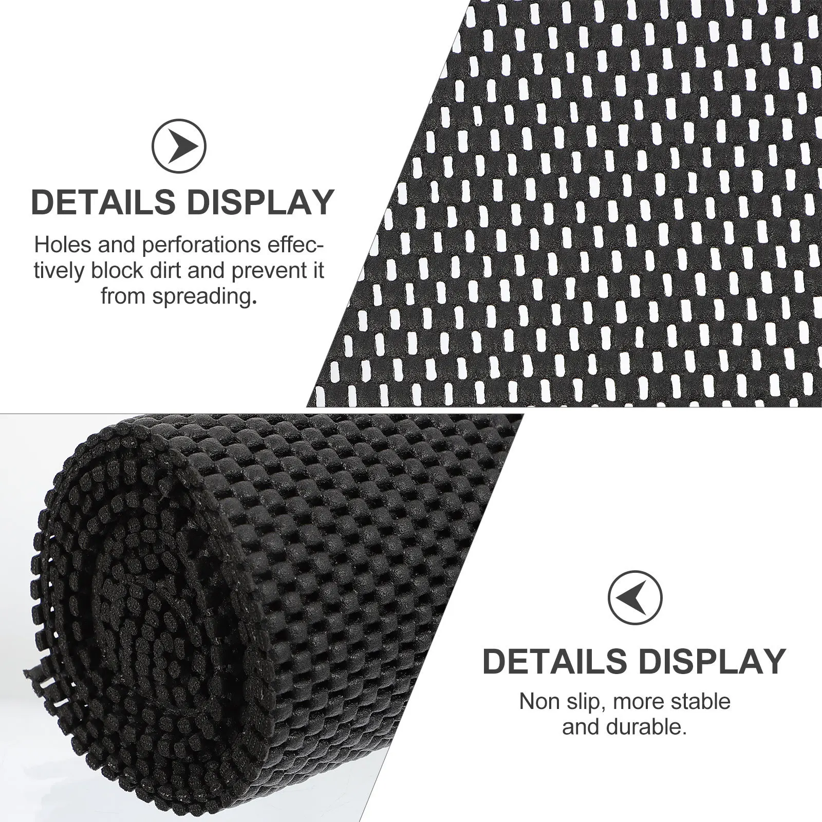 1 قطعة حصيرة باب مضادة للانزلاق وسادة أرضية شديدة التحمل ملمس أملس سطح غير قابل للانزلاق مثالي لمدخل الحمام والمطبخ
