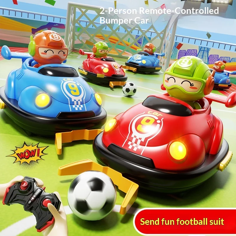 

Competitive Match Catapult Bumper Car Interactive Football Children Remote Control Car Toy Stunt Drifting Go Kart Fun Indoor Out