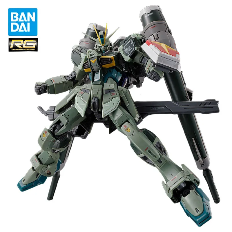 

Original BANDAI GUNDAM RG ZGMF-56E2/γ Bombardment Pulse Gundam SpecII 1/144 Action Figure Assembled Boxed Model Ornaments Toys