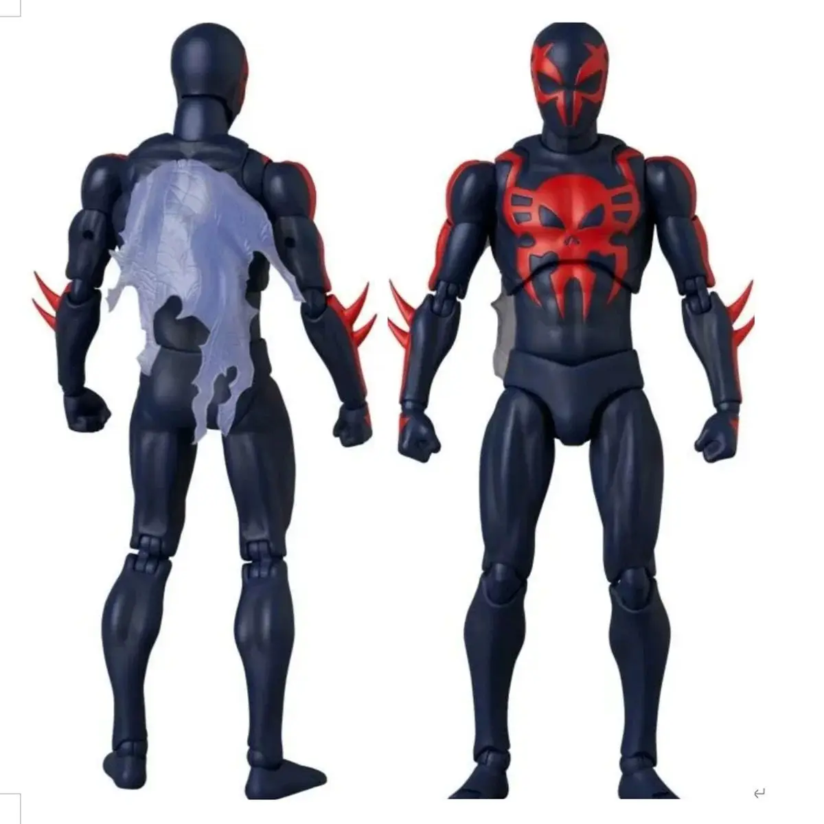 

Anime Mafex 239 Spider Man 2099 Comic Version Action Figure Joint Mobile Handpiece Model Desktop Collectibles Toy Gift