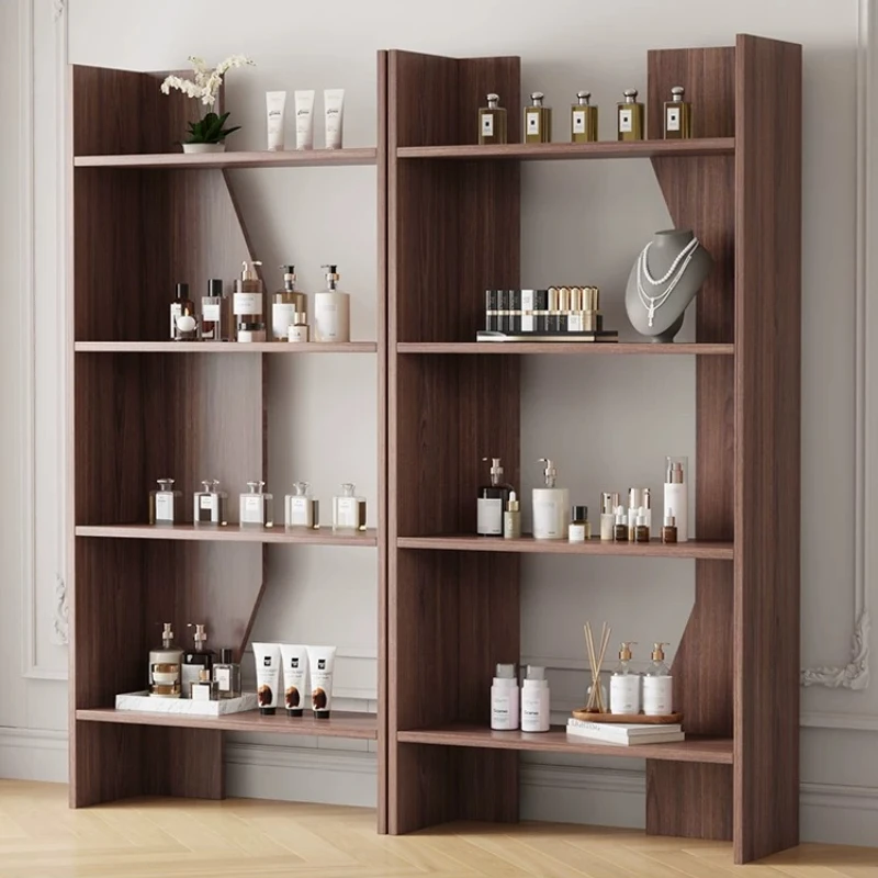 

Nordic High-end Display Cabinet Modern Minimalist Multi-layer Storage Rack Beauty Salon Display Cabinet Office Furniture FYMC