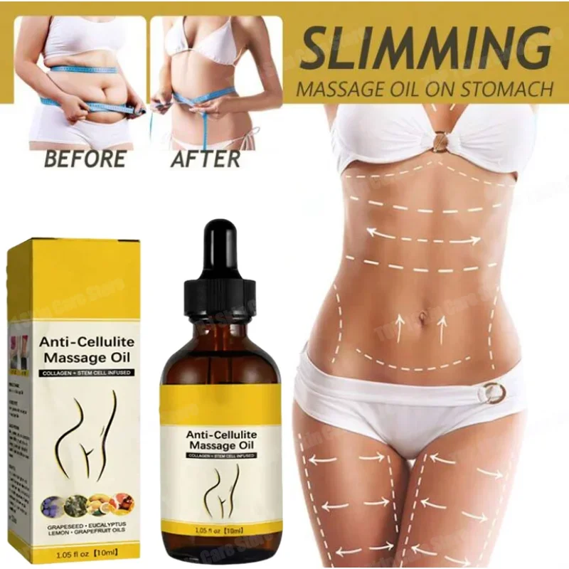 Massage Powerful Full Body Fat Burning oil Man Woman Fast Belly Burning Leg Fat