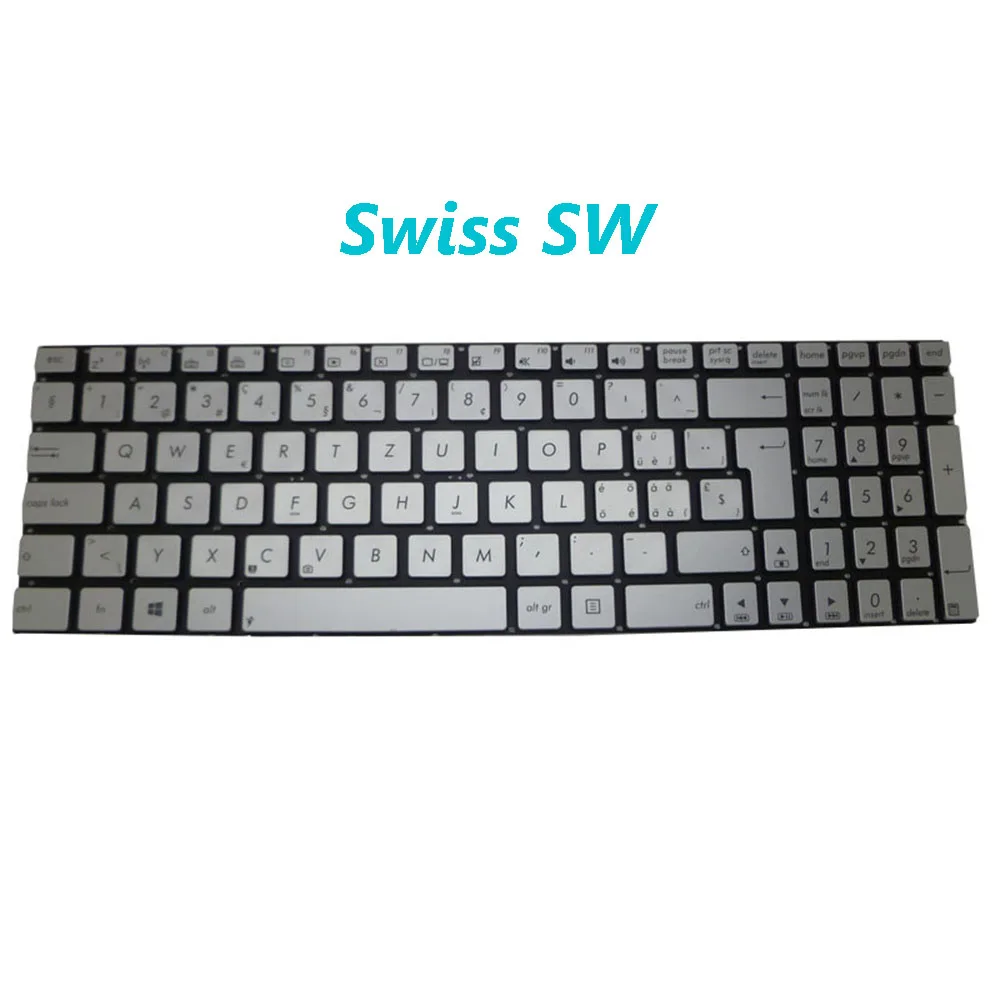 CZ\JP\SW\TR\UK Keyboard For ASUS N56 N56DP N56DY N56VB N56VJ N56VM N56VV N56VZ N56JK N56JN N56JR N76V N76VB N76VJ N76VM N76VZ