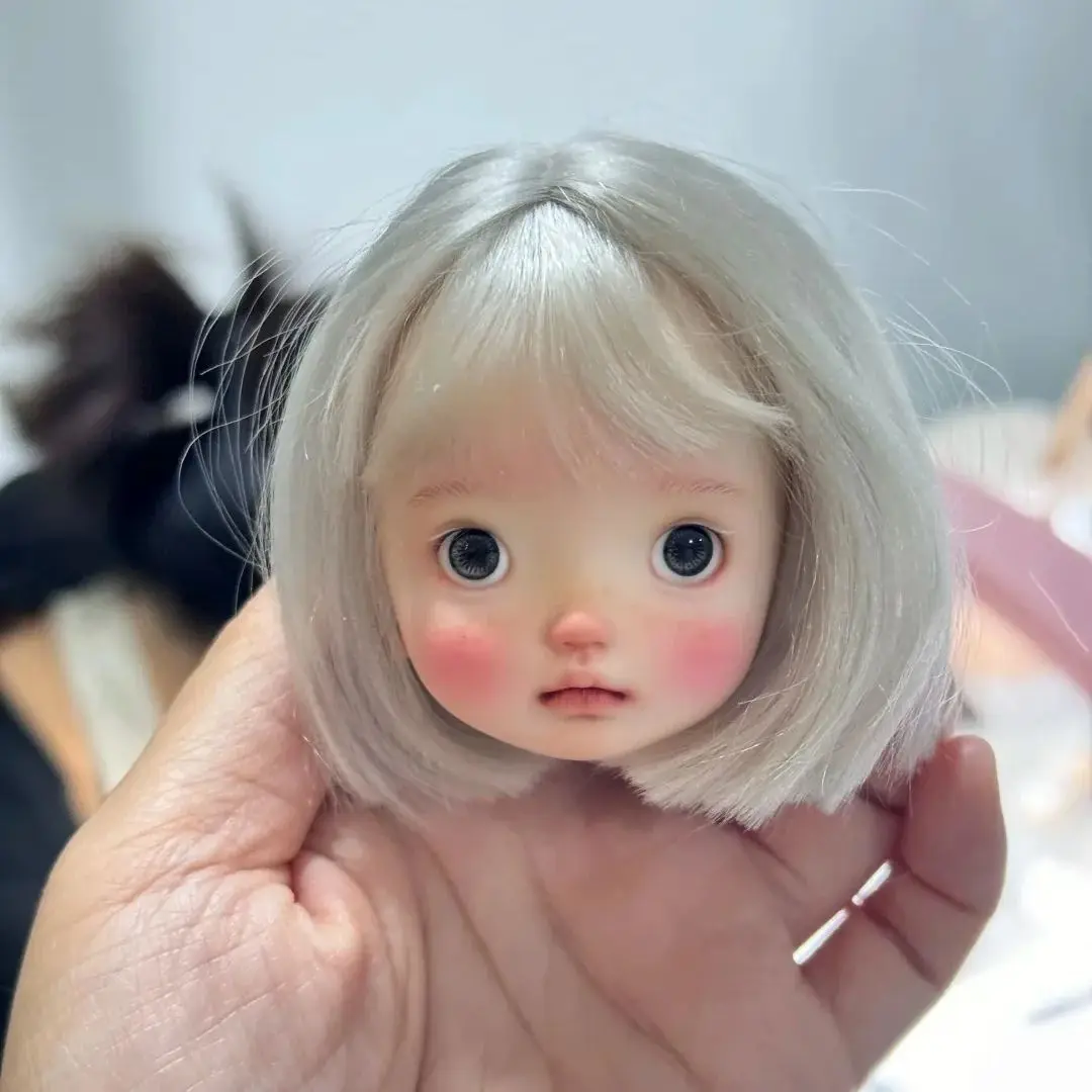 

1/6 Scale Dark Amy K2 SD BJD Doll Head Beautiful Girl Resin Toy High Quality Makeup Just a Head Gift