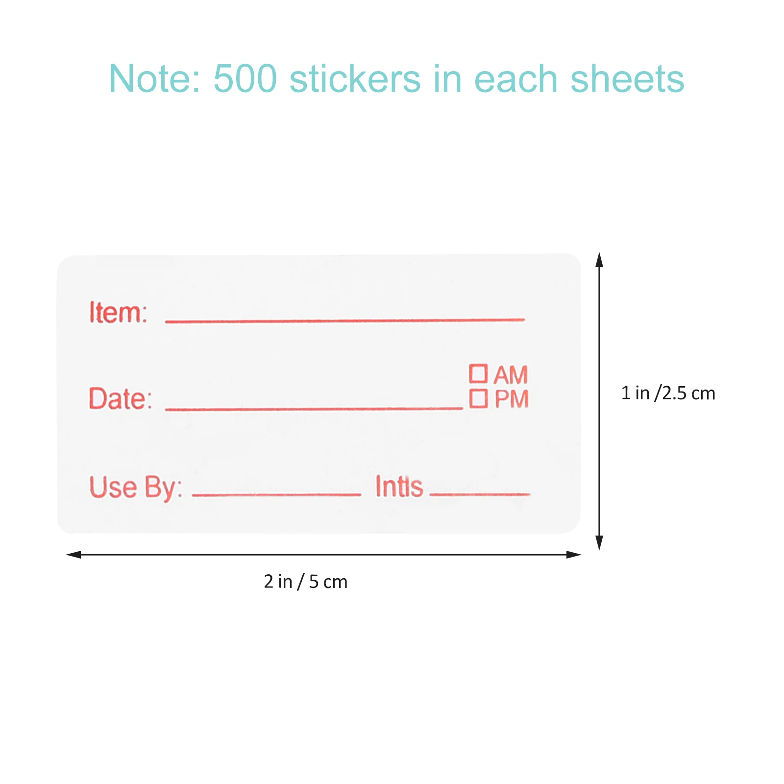 

2pcs 2 Rolls Food Storage Labels Stickers Kitchen Refrigerator Date Marking Labels For Glass Jars Containers Easy Peel Stick