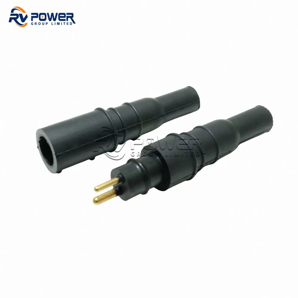 4-PIN FEMALE RUBBER MOLDED UNDERWATER ELECTRICAL DRY-MATE CONNECTOR (RMG-4-FS-3H)