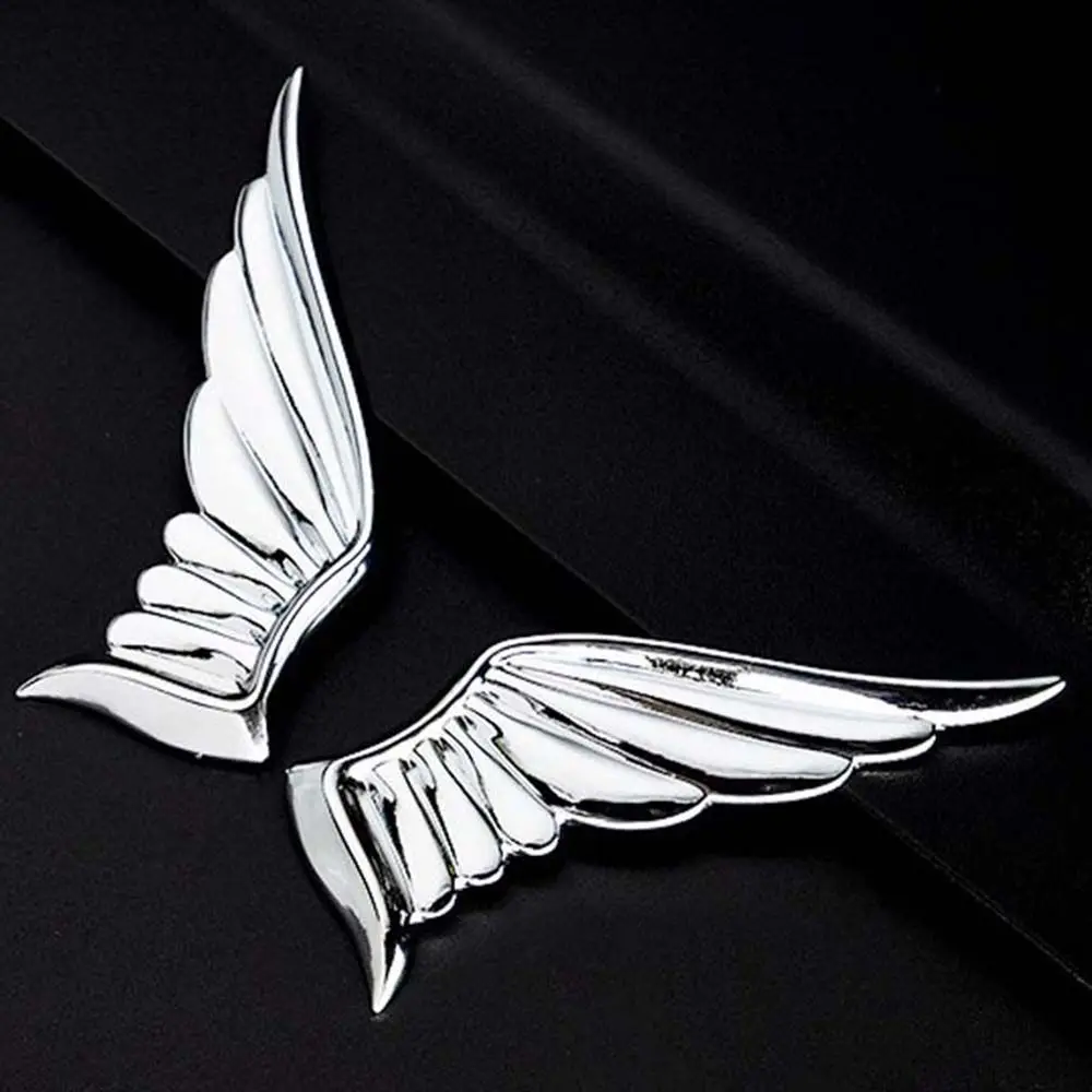 Spatbord achterklep badge sticker accessoires kofferbak embleem Eagle Wing auto sticker auto zijspatbord sticker 3D metalen auto sticker