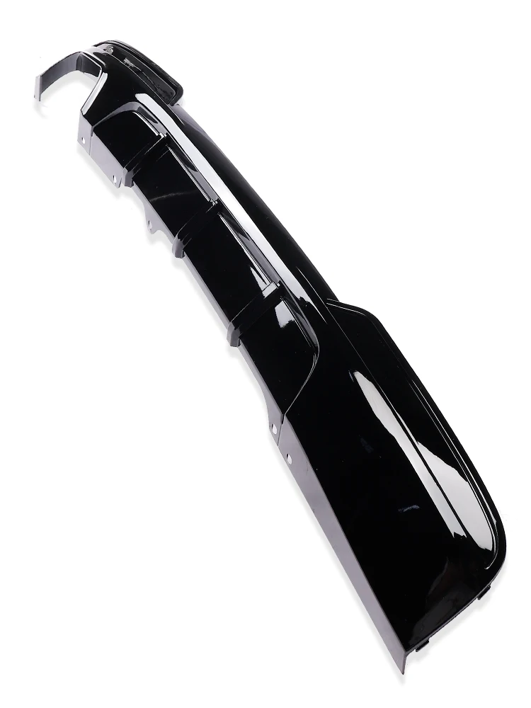 لسيارات BMW 5 Series F10 F11 2010-2017 أسود المصد الخلفي الناشر الكربون المنافسة M Sport M Tech الناشر سبويلر 520i 523i #5