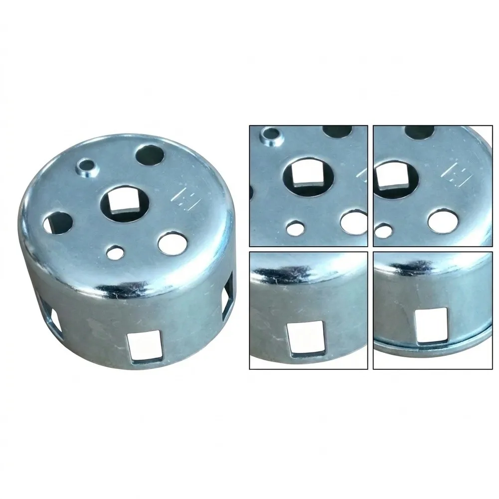 Easy Installation Starter Cup Generator Part Pull Start Cup Silver Robust Metal Construction Tool-free Installation