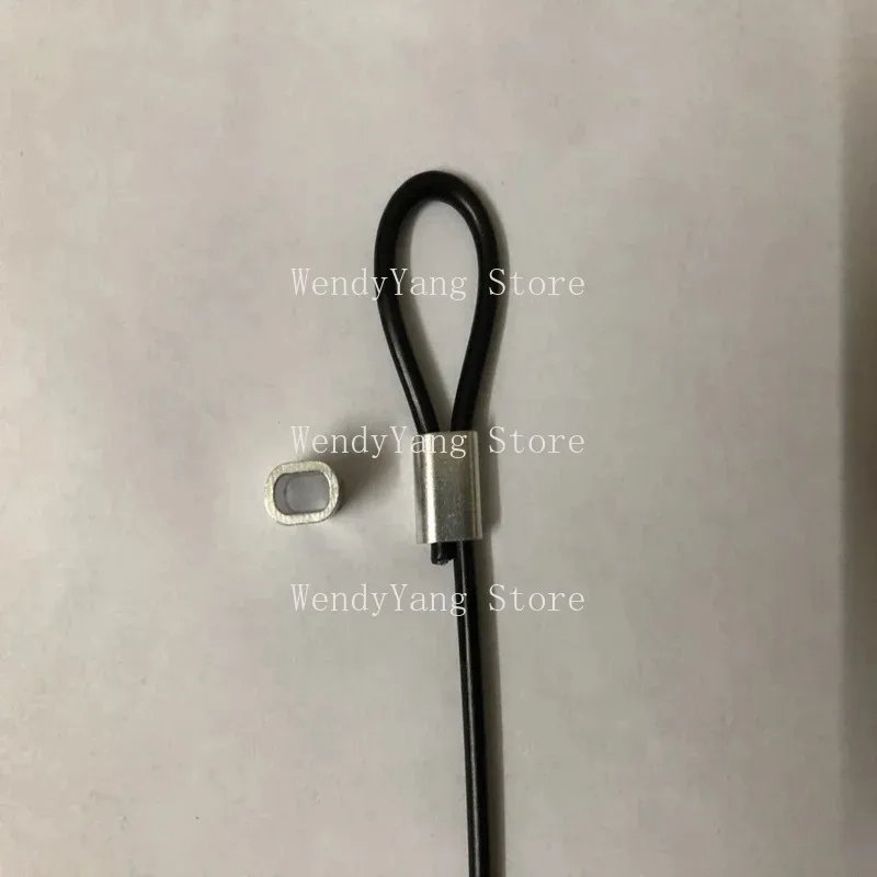 Suitable for0.38-6mm20M-100M Black Nylon or  Coated Internal304StainlessSteel Wire Rope,Sea Fishing LineChain Hook Line Crystal