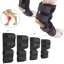 1 Set Pet Dog Bandages Dog Leg Knee Brace Straps Protection for Dogs Joint Bandage Wrap Doggy Medical Supplies Dogs Accessories