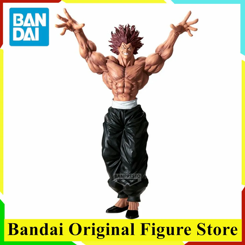 

Оригинальная фигурка BANDAI Grandista Hanma Yujiro Grappler Baki, игрушки, модель из ПВХ, коллекционная фигурка BANPRESTO Gros Amime