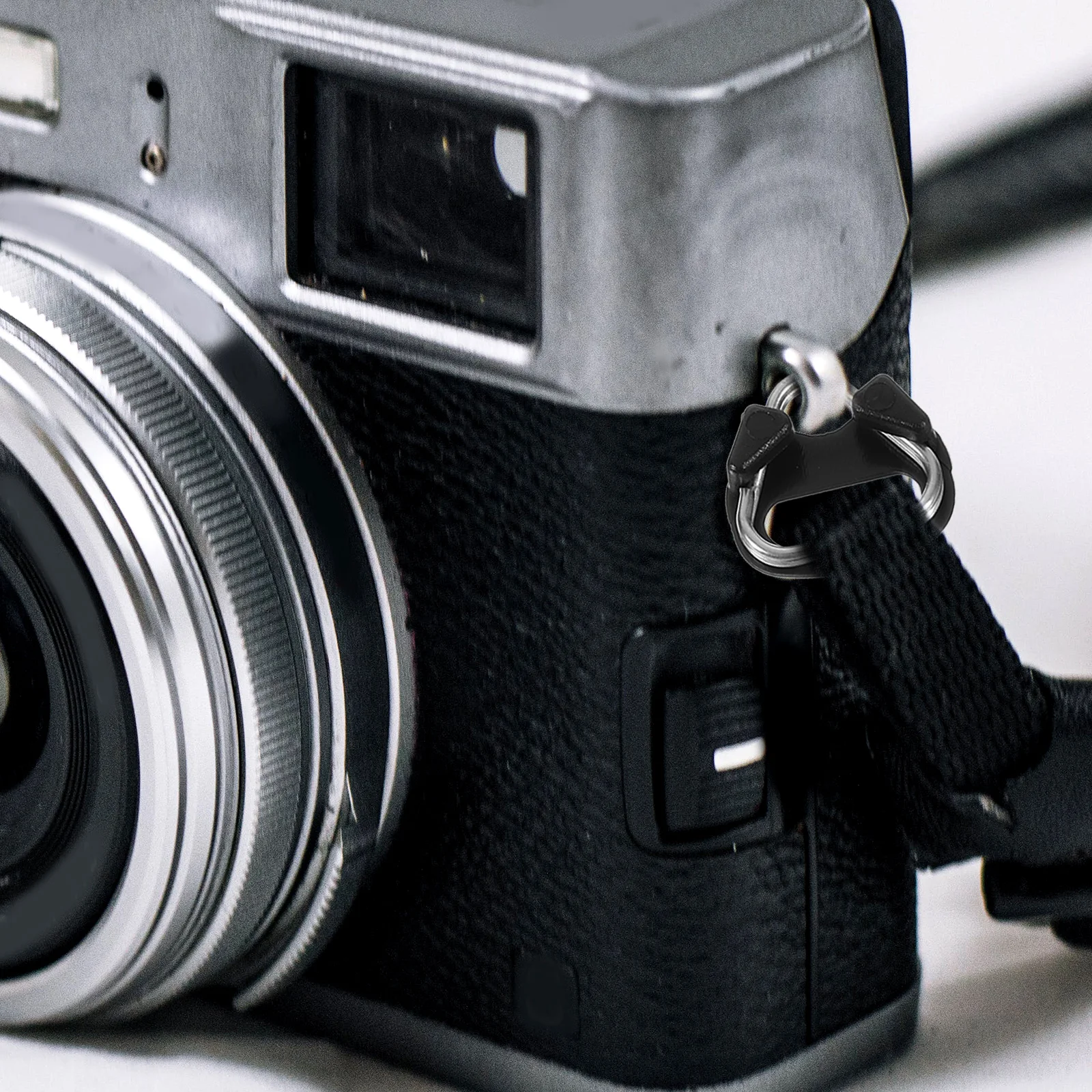 

1 Set Camera Strap Clips Replacement Triangle Split Rings Lanyard Adapters For Dslr Cameras Durable Comfortable Accessories