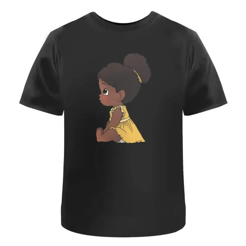 

Cute Sitting Girl' Cotton T Shirt Ta051483