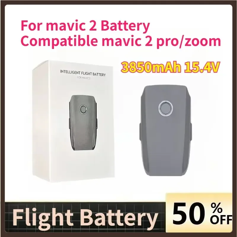 High-capacity 3850mAh 15.4V Battery LiPo Cells 31min for DJI Mavic 2 Pro / Mavic 2 Zoom Intelligent Flight Accessories
