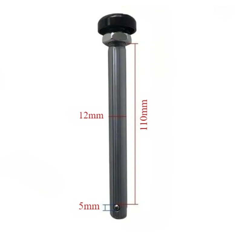 12x110mm Molybdenum Chromium Alloy Quick Release Axle or Axle for Wheelchair Rear Wheels Factory OEM/ODM
