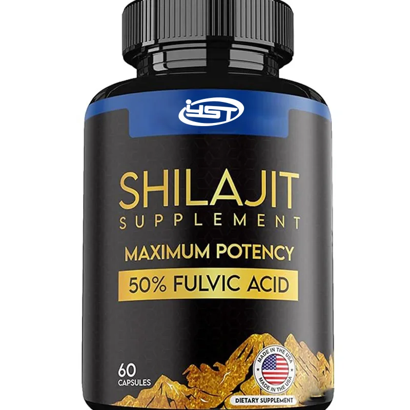 

Shilajit (50% Fulvic Acid) 60 capsules | 85+trace minerals | Men and women, Shilajit capsule supplement